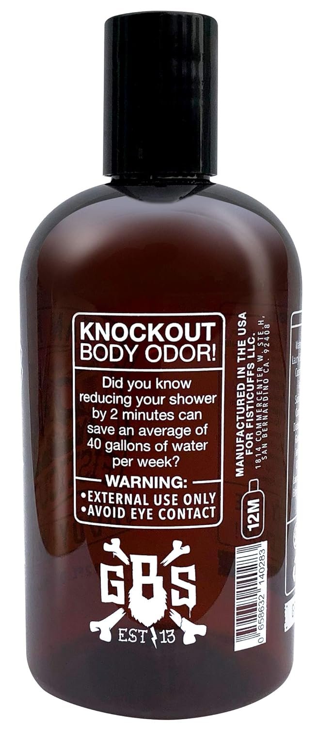 Grave Before Shave FISTICUFFS BODY WASH 12 oz Bottle : Beauty & Personal Care