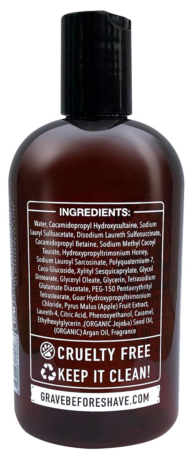 Grave Before Shave FISTICUFFS BODY WASH 12 oz Bottle : Beauty & Personal Care