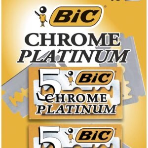 BIC Chrome Platinum Razor Blades - Double Edge (10 pcs)