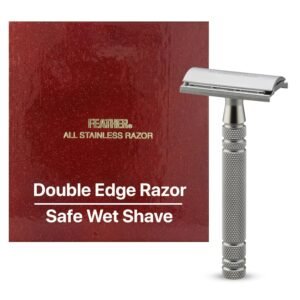Feather Safety Razor - All Stainless Steel (5 pcs)